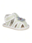 Booties with Velcro Closure & Character Applique - Green