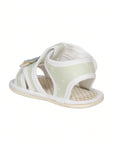 Booties with Velcro Closure & Character Applique - Green