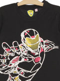 Iron Man Printed Tshirt - Black