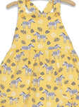 Floral Print Frock - Yellow