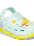 Desserts Applique Anti-Slip Clogs - Green
