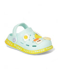Desserts Applique Anti-Slip Clogs - Green