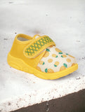 Coolz Musical Chu Chu Shoes With Velcro Closing - Mustard