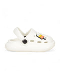 Ice Cream Applique Anti-Slip Clogs - White