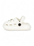 Hot Air Balloon Applique Anti-Slip Clogs - White