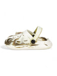 Marble Look Unicorn Applique Anti-Slip Clogs - White