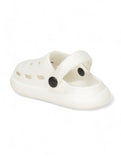 Unicorn Applique Anti-Slip Clogs - White