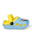 Hot Air Balloon Applique Anti-Slip Clogs - Blue