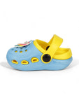 Unicorn Applique Anti-Slip Clogs - Blue