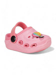 Hot Air Balloon Applique Anti-Slip Clogs - Pink