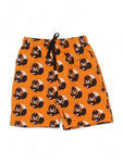 Animal Print Boys Set - Orange