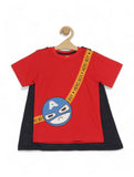 Avengers Print Boys Set - Red