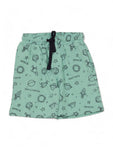 Space Print Boys Set - Green