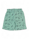 Space Print Boys Set - Green