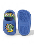 Cartoon Applique Anti-Slip Clogs - Navy Blue