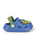 Cartoon Applique Anti-Slip Clogs - Navy Blue