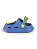 Cartoon Applique Anti-Slip Clogs - Navy Blue