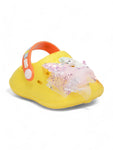 Fairy Applique Anti-Slip Clogs - Yellow