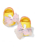 Fairy Applique Anti-Slip Clogs - Yellow