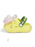 Fairy Applique Anti-Slip Clogs - Green