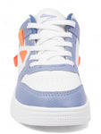 Ankle High Casual Shoes With Laces - Blue