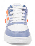 Ankle High Casual Shoes With Laces - Blue