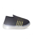 Casual Slip On Shoes With Led Light - Navy Blue