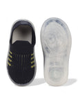 Casual Slip On Shoes With Led Light - Navy Blue