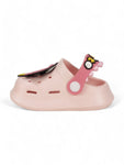 Cartoon Applique Anti-Slip Clogs - Pink