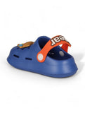 Bear Applique Anti-Slip Clogs - Navy Blue