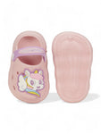 Unicorn Applique Anti-Slip Clogs - Pink