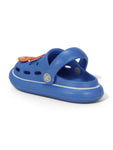 Bear Applique Anti-Slip Clogs - Navy Blue