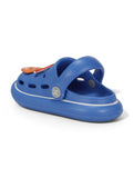 Bear Applique Anti-Slip Clogs - Navy Blue