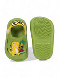 Crocodile Applique Anti-Slip Clogs - Green