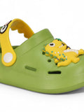 Crocodile Applique Anti-Slip Clogs - Green