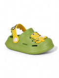 Crocodile Applique Anti-Slip Clogs - Green