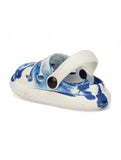 Marble Look Balloon Applique Anti-Slip Clogs - White