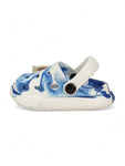 Marble Look Unicorn Applique Anti-Slip Clogs - White