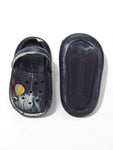 Marble Look Hot Air Balloon Applique Anti-Slip Clogs - Black