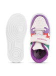 Casual Shoes With Velrco - Purple