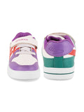 Casual Shoes With Velrco - Purple