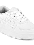 Casual Shoes With Laces - White