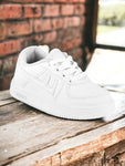 Casual Shoes With Laces - White