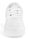 Casual Shoes With Laces - White