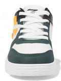 Ankle High Casual Shoes With Laces - Green