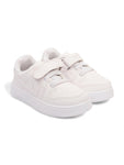 Casual Shoes With Velrco - White