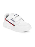 Casual Shoes With Velrco - White