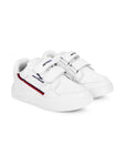 Casual Shoes With Velrco - White