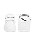 Casual Shoes With Velrco - White