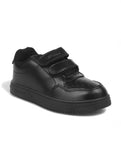 Casual Shoes With Velrco - Black